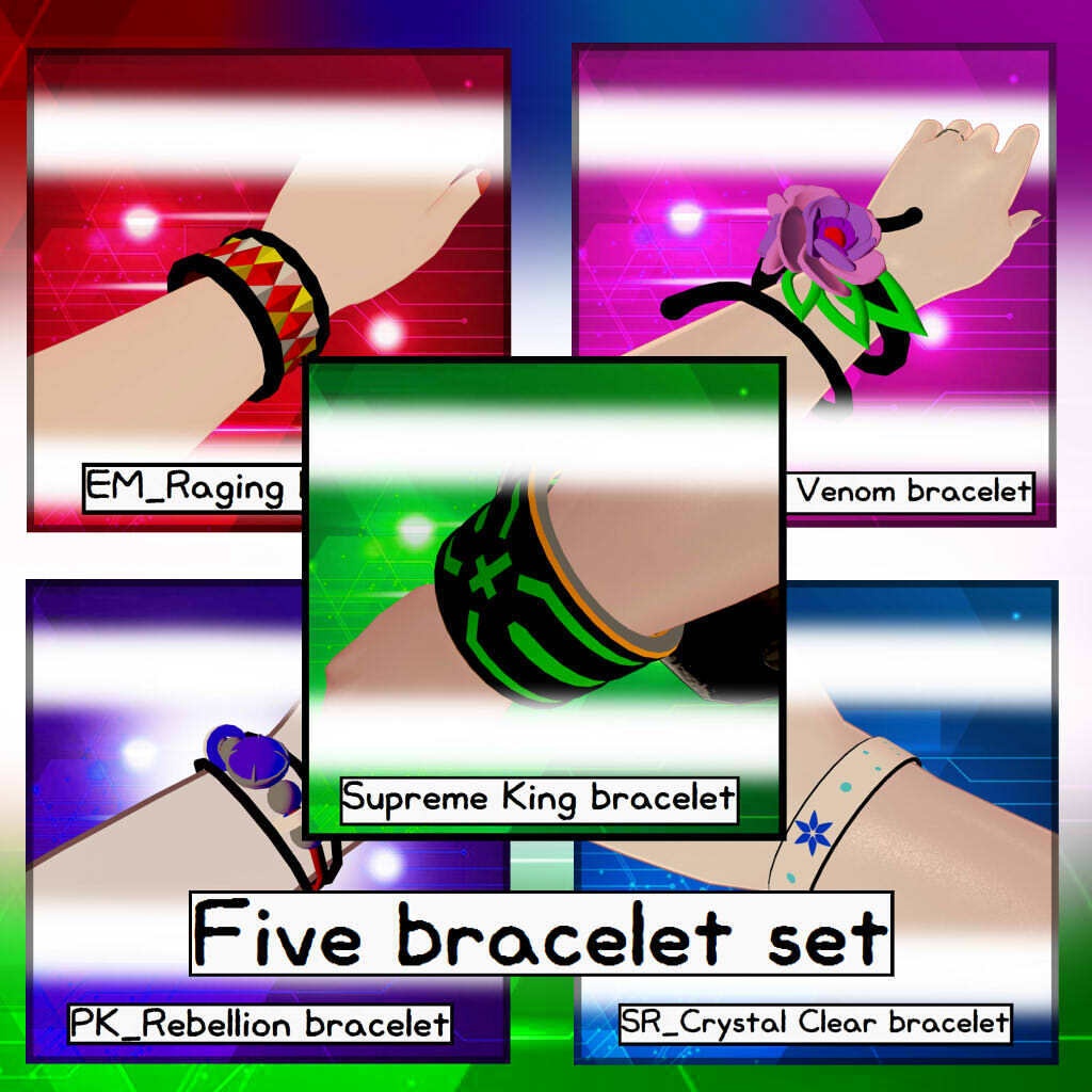 [Five bracelet]