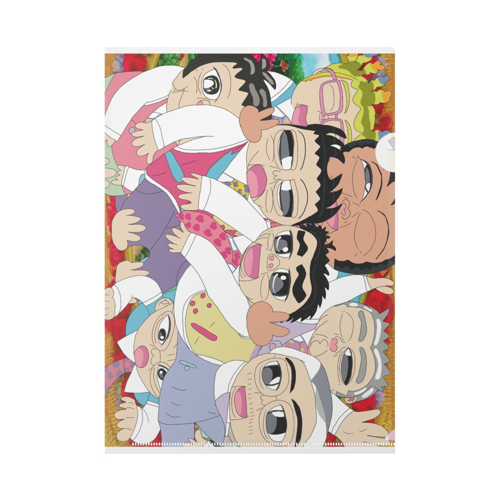 薔薇園&SHARE HOUSE UDOクリアファイル