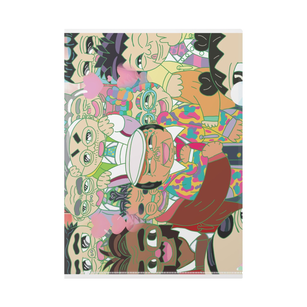 うさ耳う～さん＆団子勇蔵クリアファイル