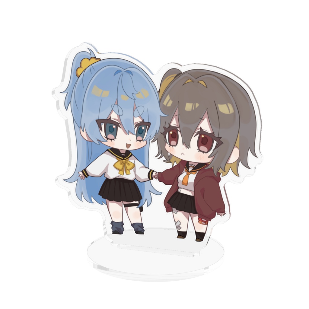 朝雑仲良しアクスタ