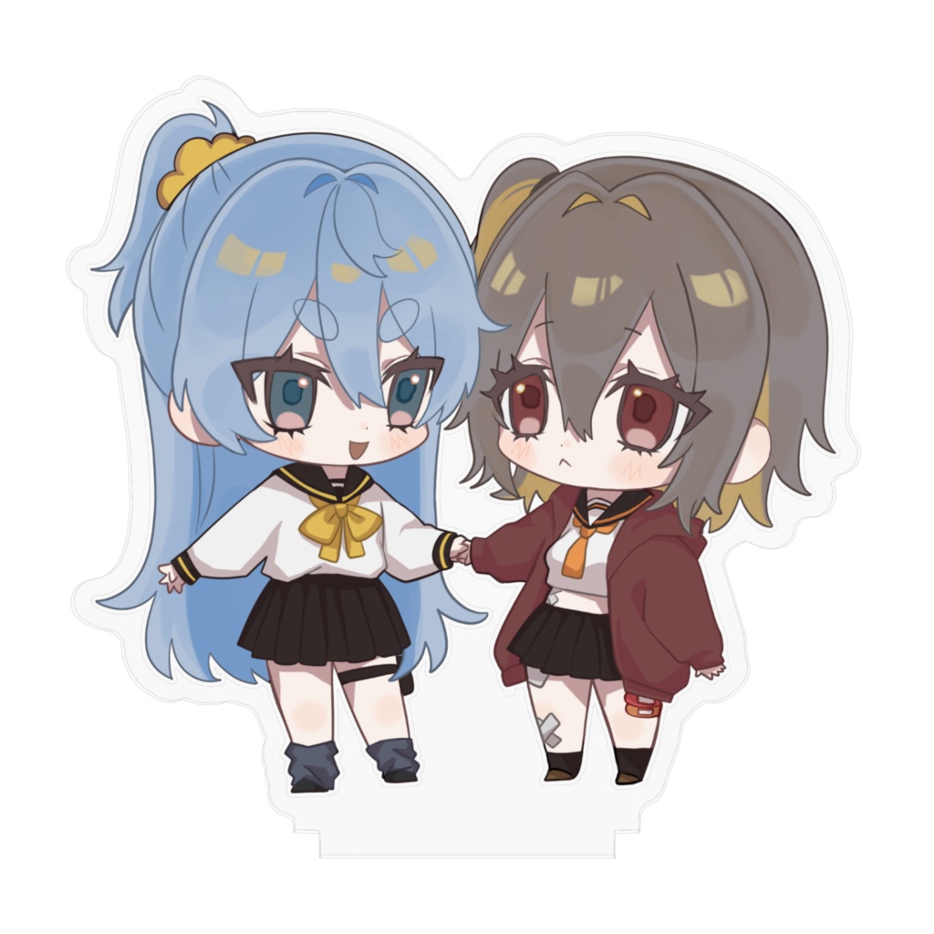 朝雑仲良しアクスタ