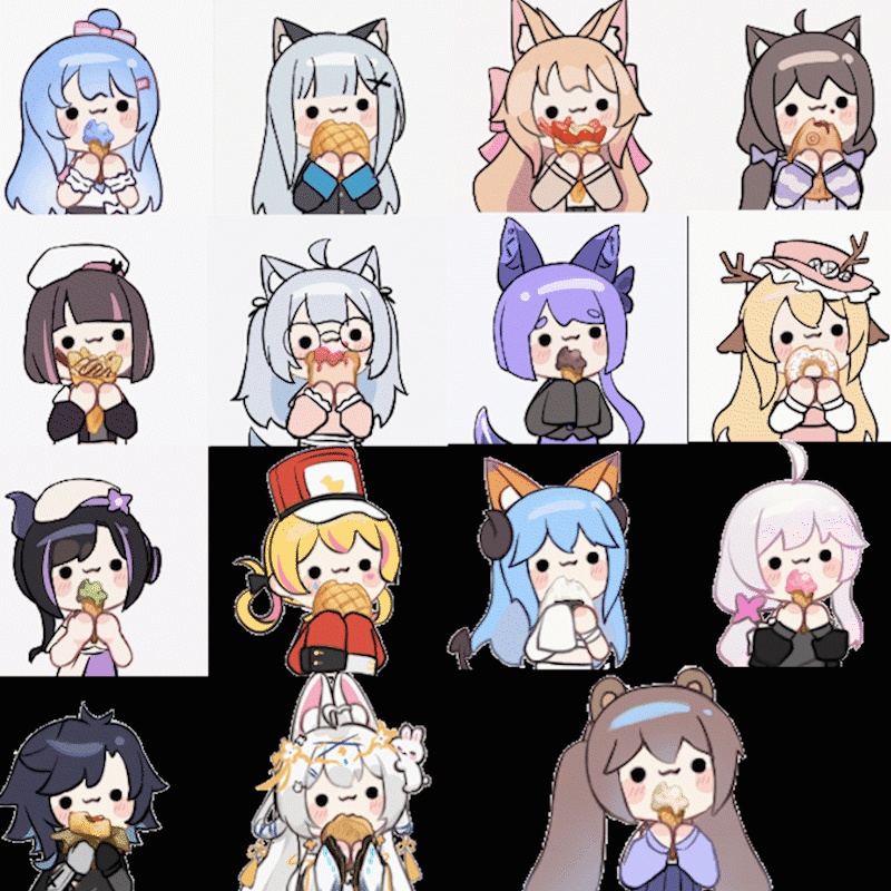 【GIF模板】炫饭(eat food)