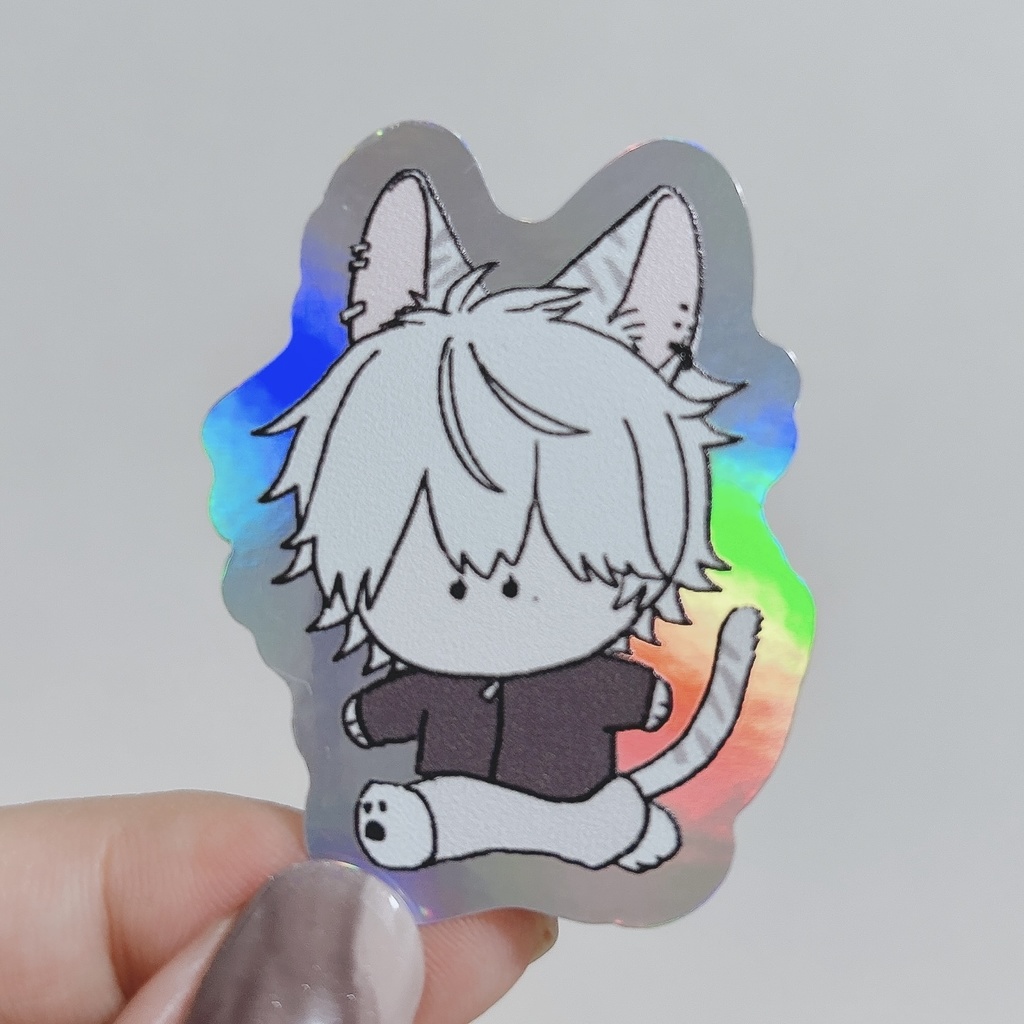 【にじそ】たったかステッカー きゅうけつき