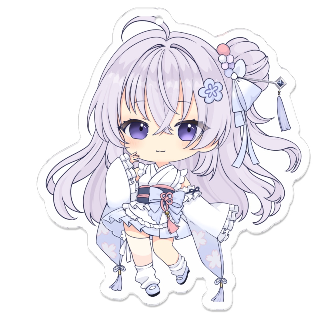 アクキー「和メイドちびしえる」