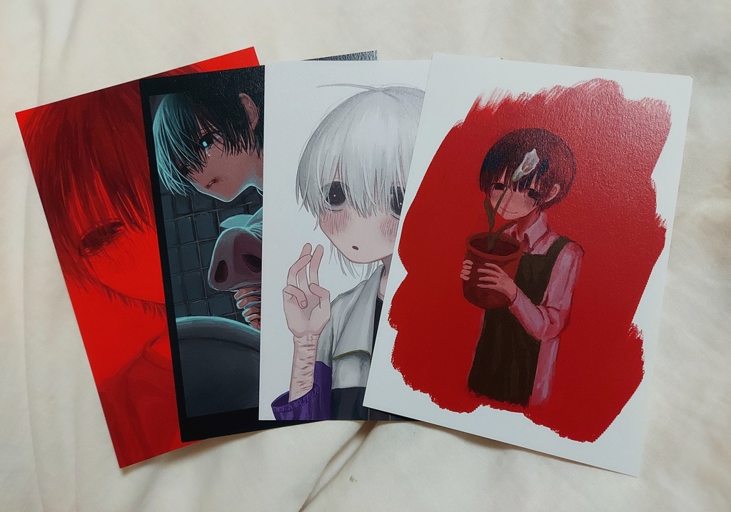 ポストカード4枚セット