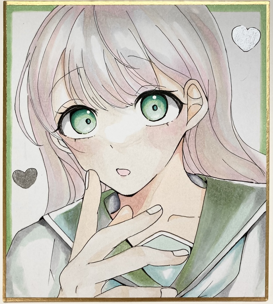 オリジナル原画色紙