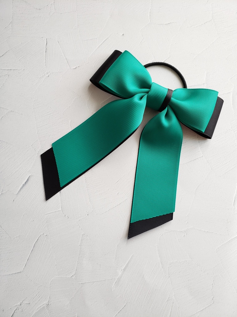 竈門炭治郎モチーフ/リボンヘアゴム