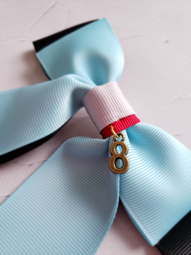 【炎炎ノ消防隊】環モチーフ/リボンヘアゴム