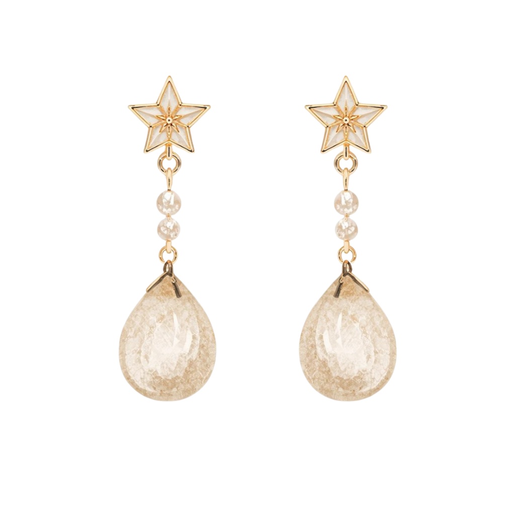 月と星アクセ素材15種セット【イヤリング・ピアス素材2】