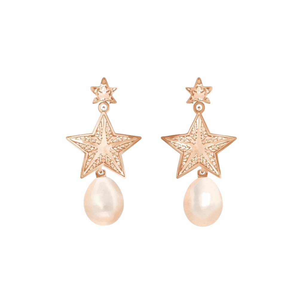 月と星アクセ素材15種セット【イヤリング・ピアス素材2】