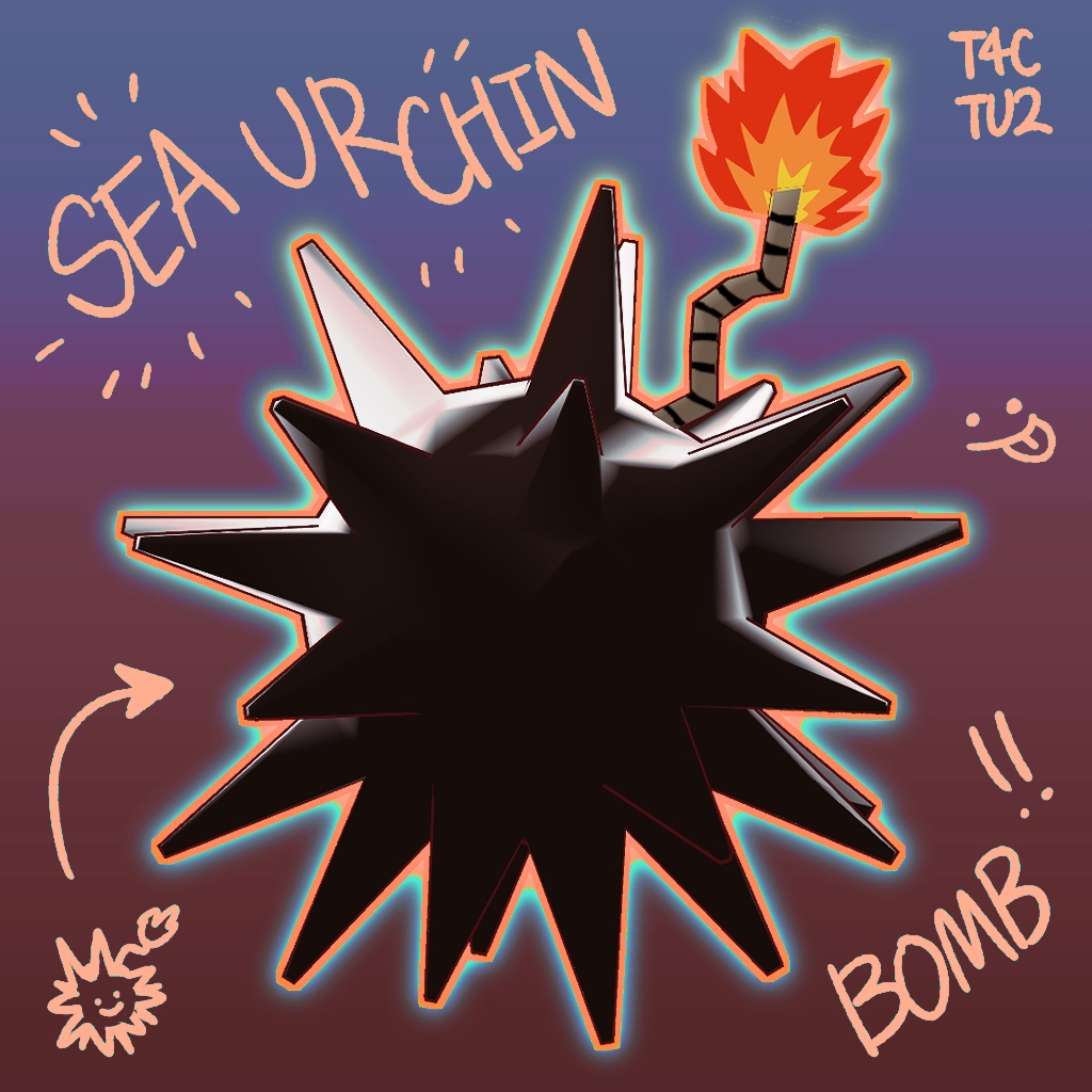 [VRChat] Sea_Urchin_Bomb