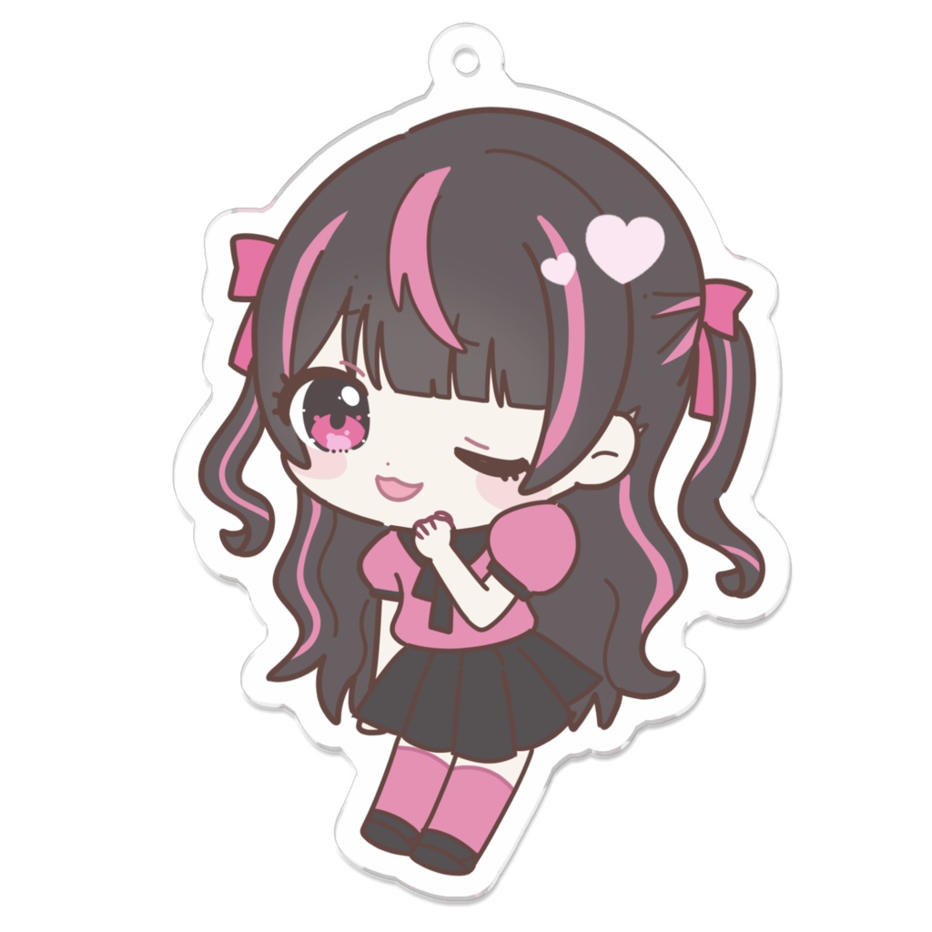 おでかけヤンヘラちゃんアクキー♥おすましバージョン