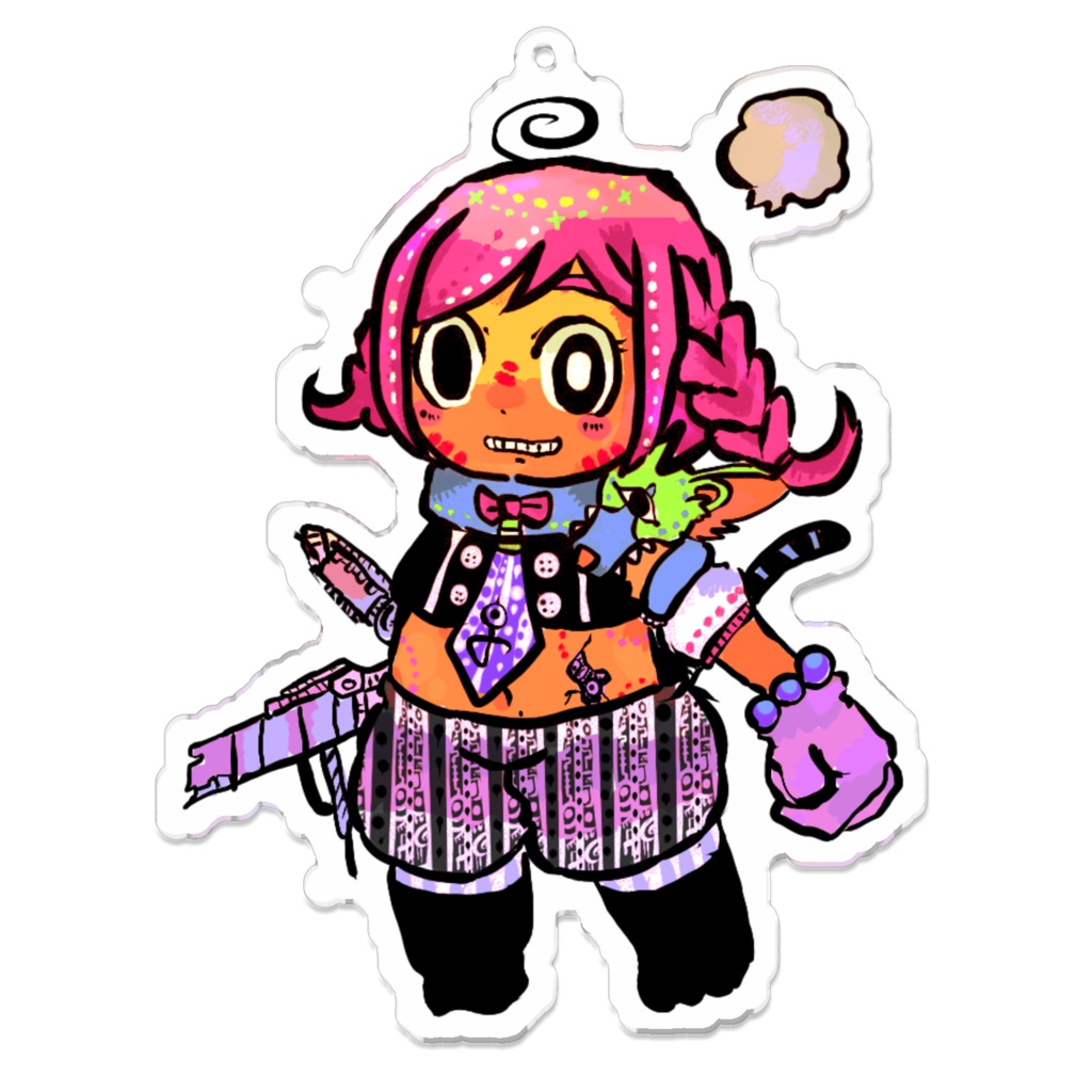 てんぺろちゃんキーホルダー