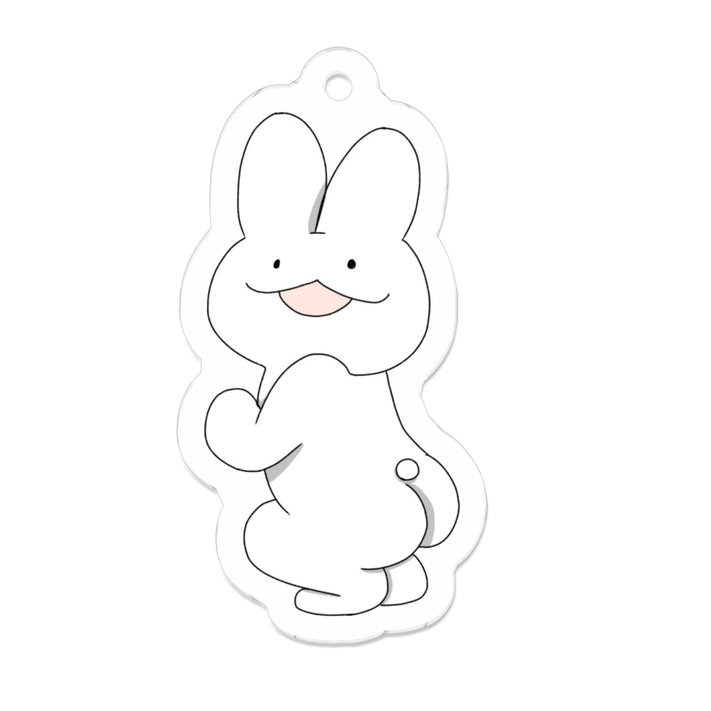 うさぎさんアクリルキーホルダー