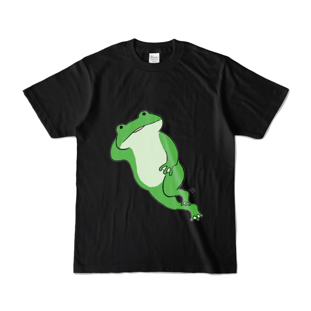 だらだらかえるTシャツ