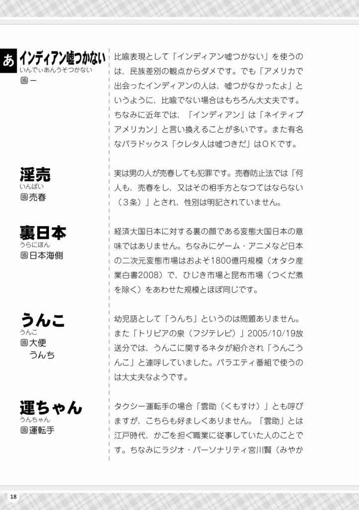 萌える放送禁止用語辞典 もえきん 完全版