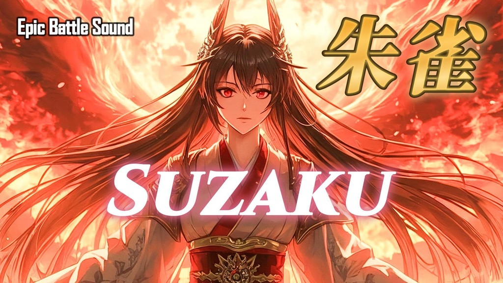 ［和風BGM］Suzaku – Arcloria｜和ロック,疾走感,四神,神話バトルBGM