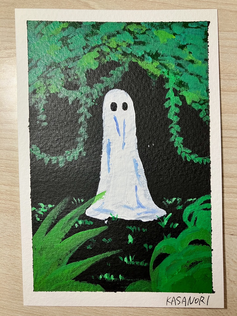 ｢こちらを見ている｣原画ポストカード