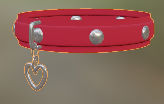 Heart Collar - VRChat