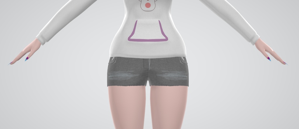 Hotpants - VRChat - Panda Female Base