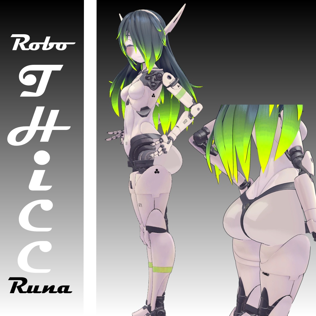VRChat Runa/Luna: Robo-Thicc extension