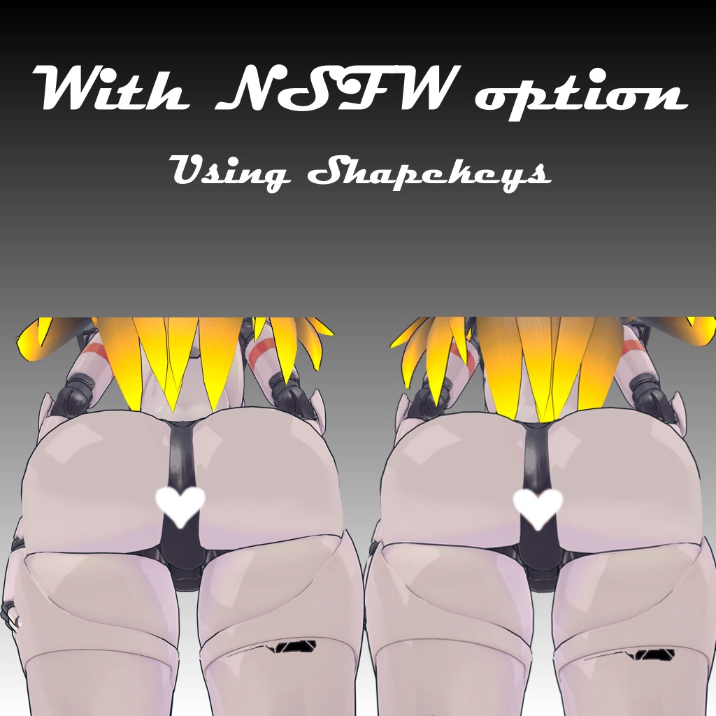 VRChat Runa/Luna: Robo-Thicc extension