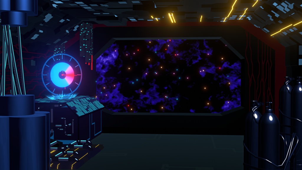 Animated Background - Space Travel