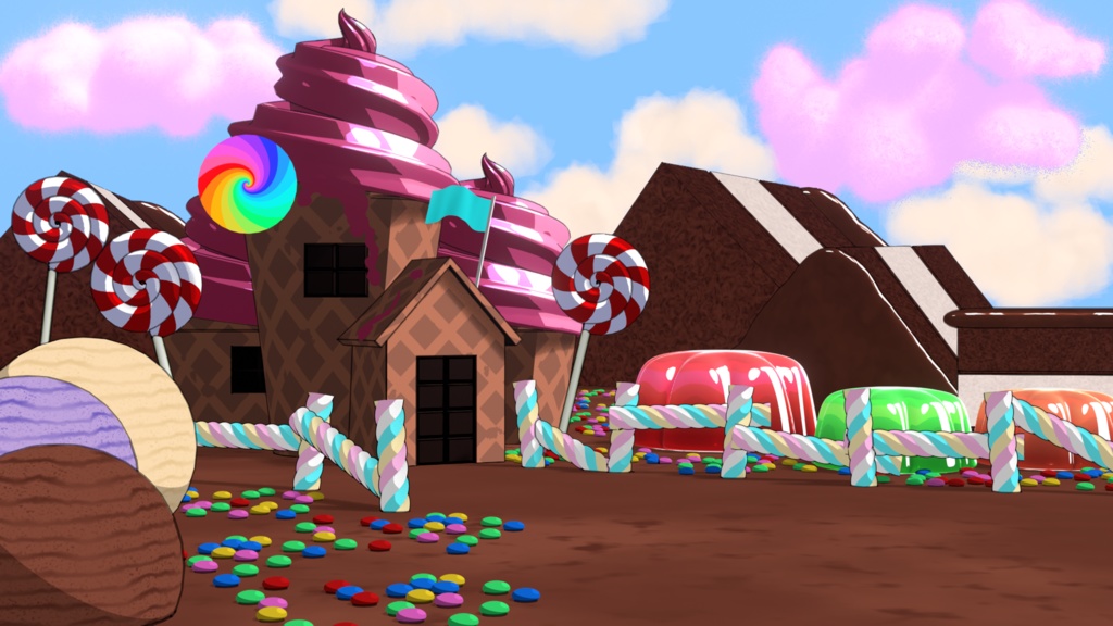 Animated Background - Sweet World