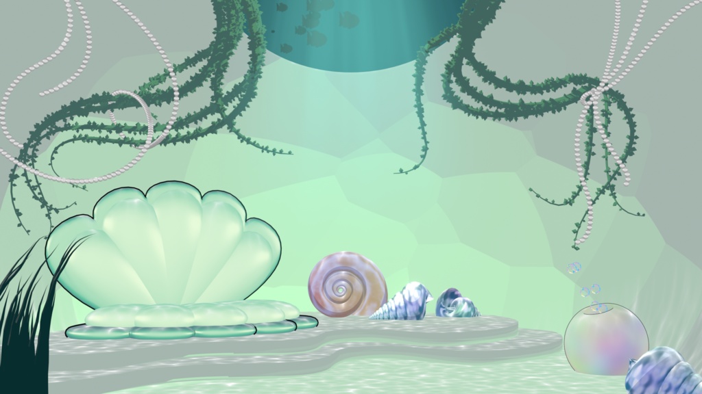 Animated Background - Mermaid Room