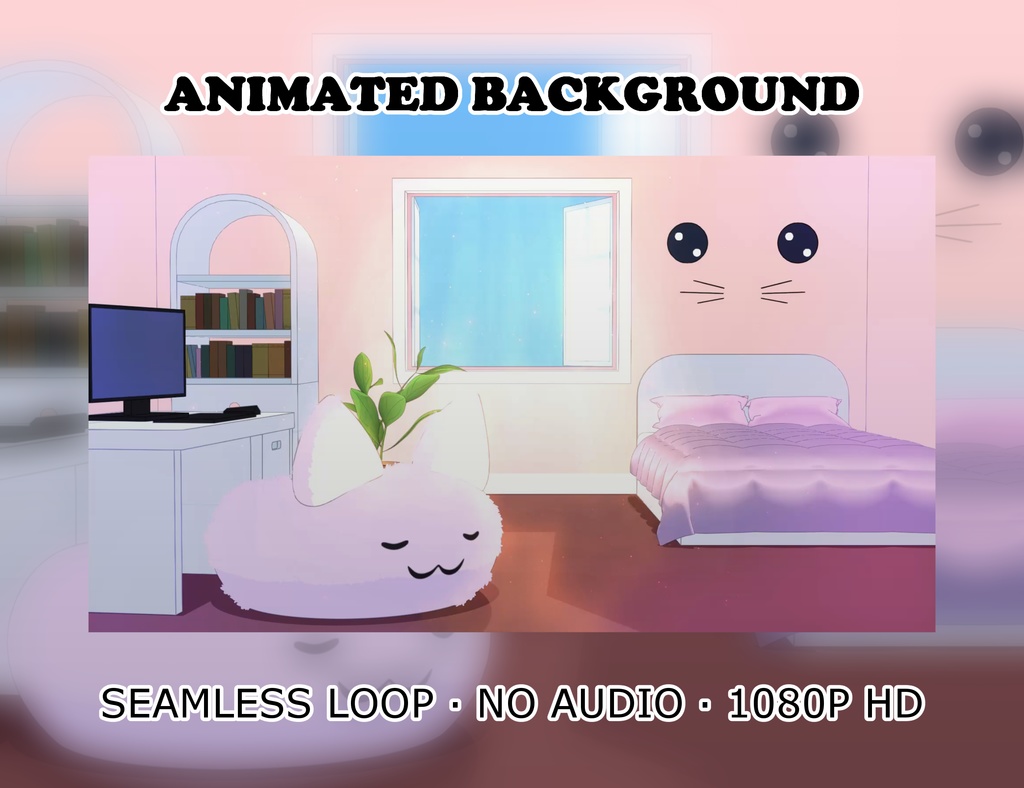 Animated Background - Neko Room