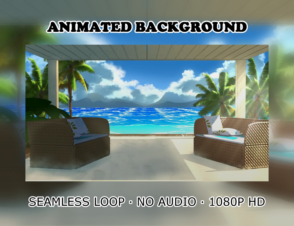 Animated Background - Beach House