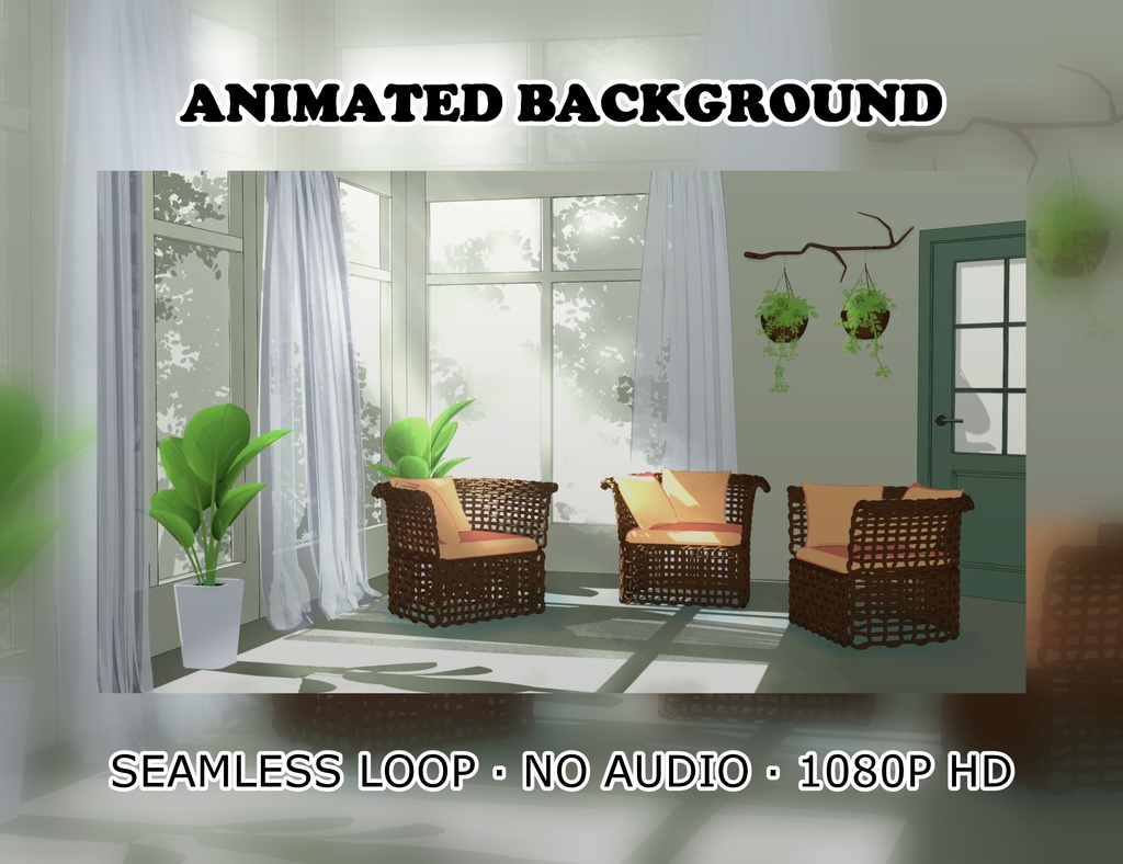 Animated Background - Sunny Day