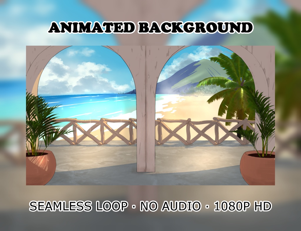 Animated Background - By The Sea