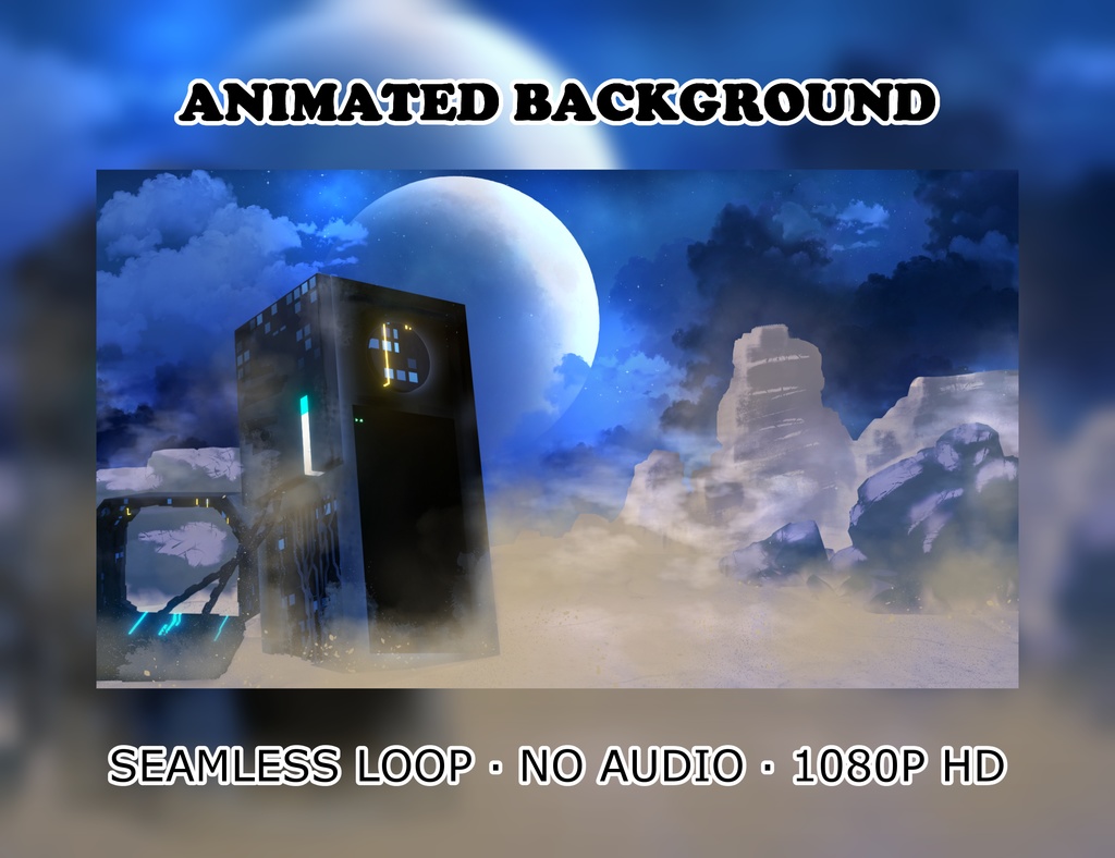 Animated Background - System Error