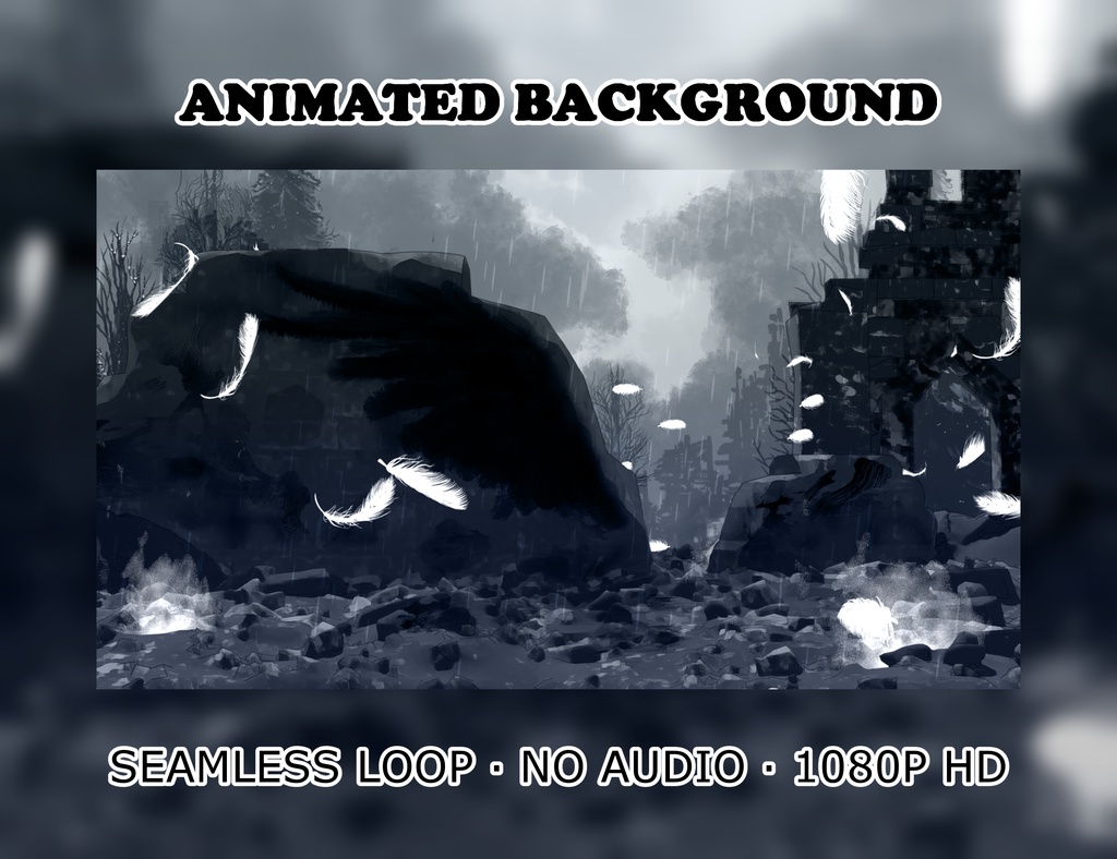Animated Background - Fallen Angels