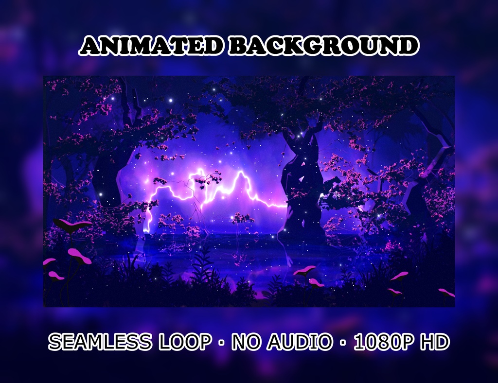 Animated Background - Phantom Flames