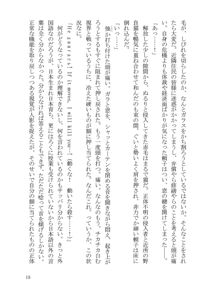 【創作】星巡の業と僥