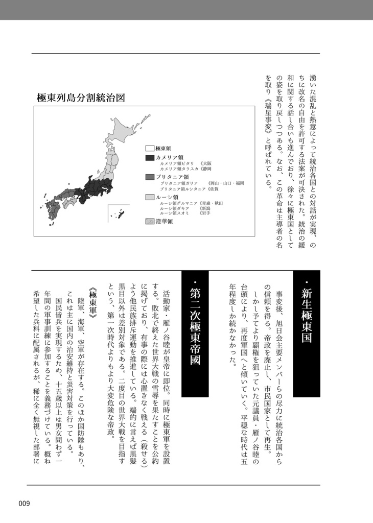 【創作】極東帝國史