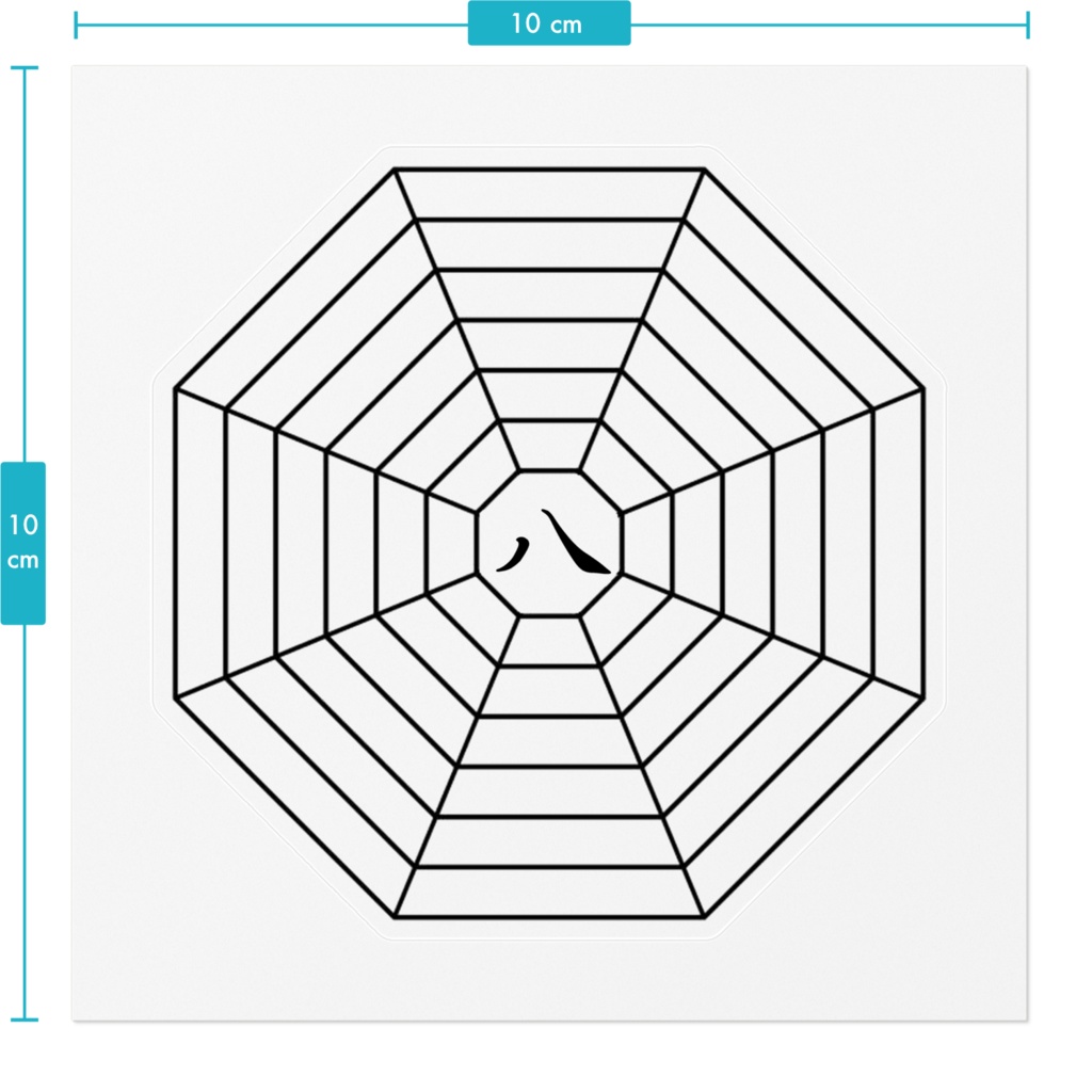 八角形 ステッカー