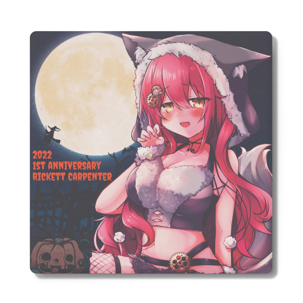 Halloween×1st記念コースター