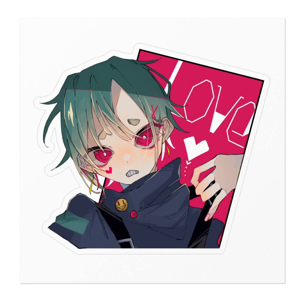 Love ステッカー