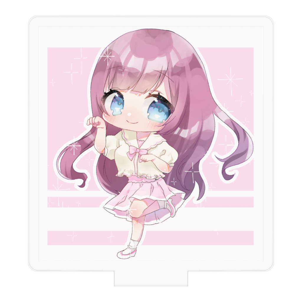 SDなご*背景付アクリルフィギュア