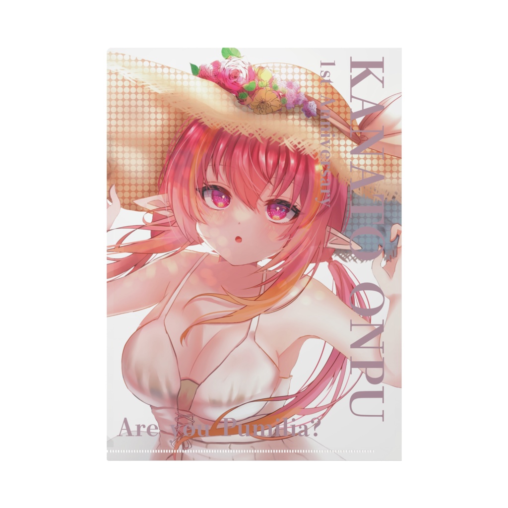 奏音おんぷ A4クリアファイル