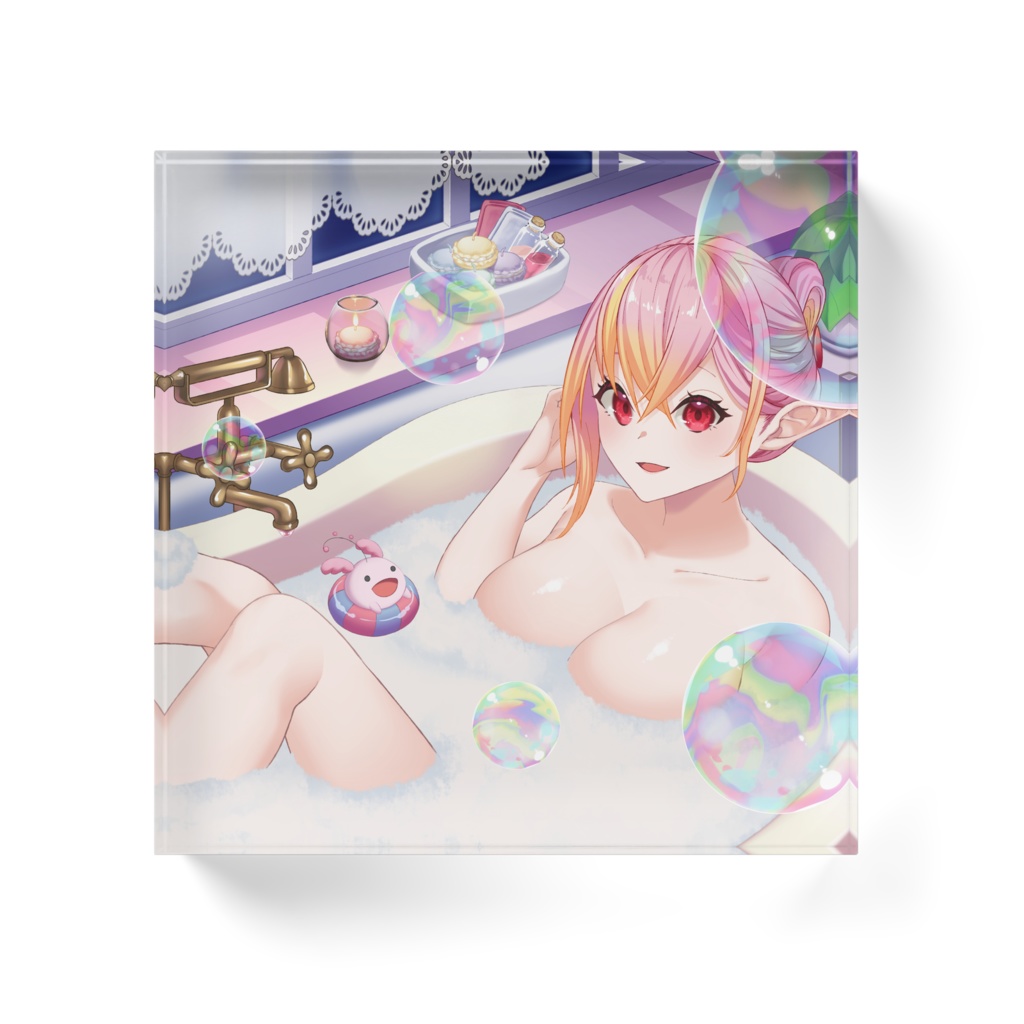 奏音おんぷアクリルブロック~入浴Ver~