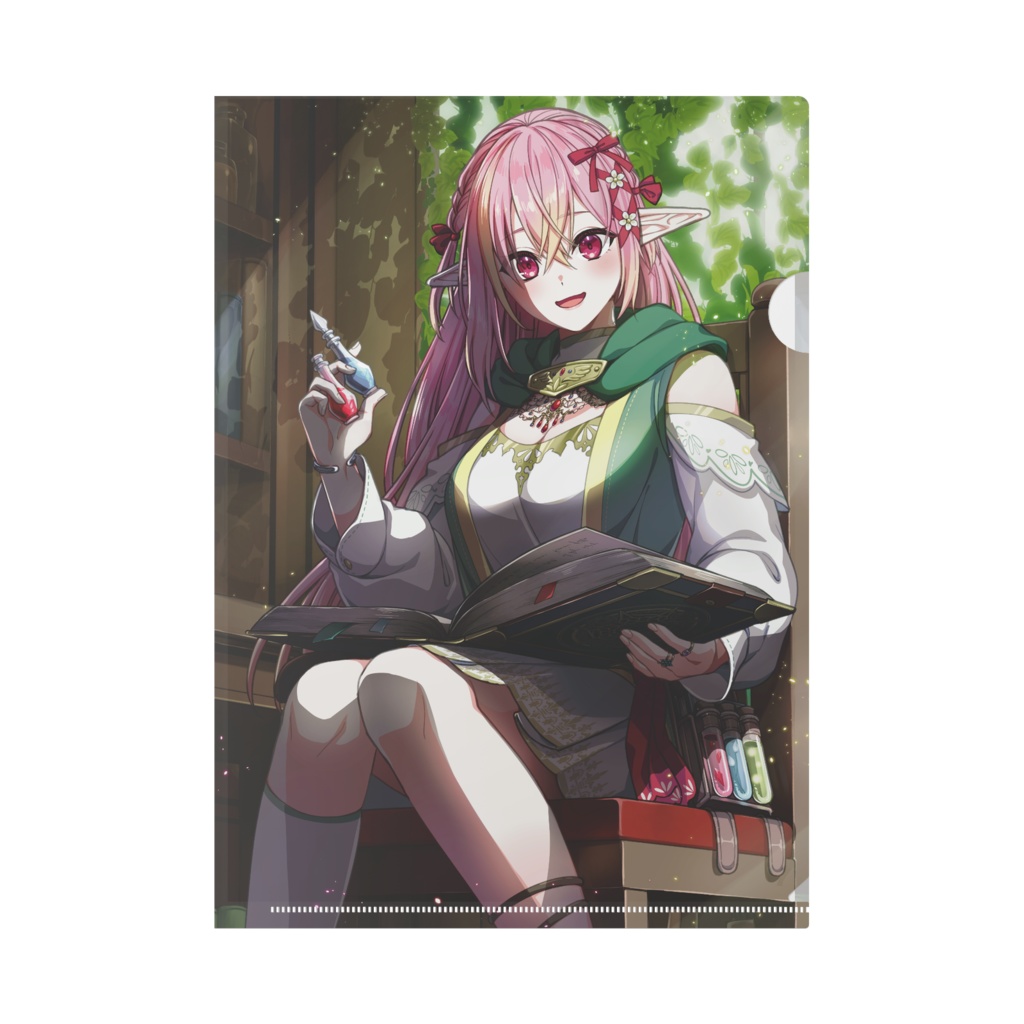 奏音おんぷ_クリアファイルA4