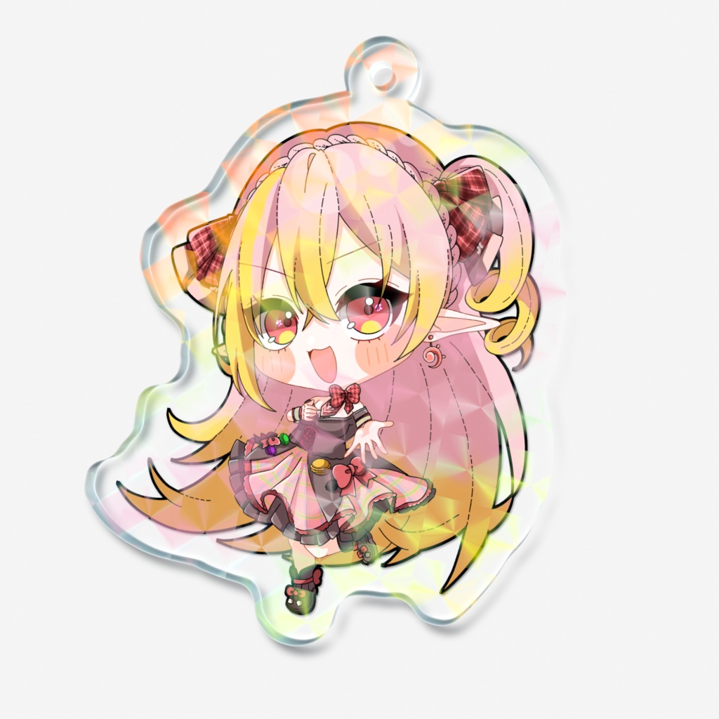 奏音おんぷホログラムアクリルキーホルダー