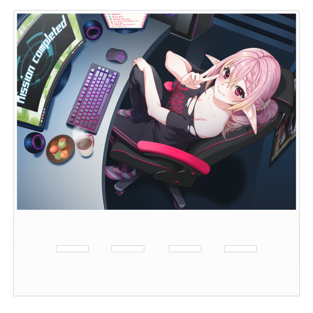 奏音おんぷアクリルスマホスタンド