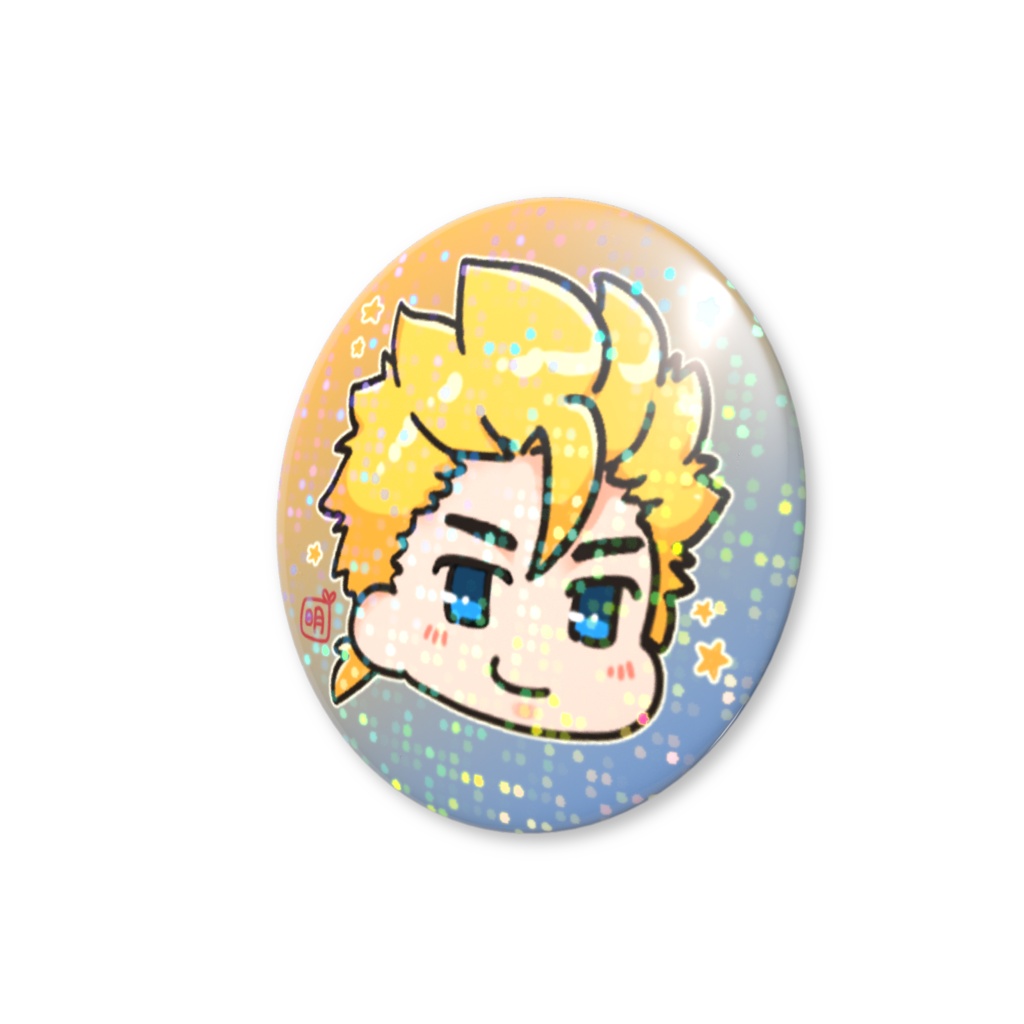 サム ホログラム缶バッジ全4種