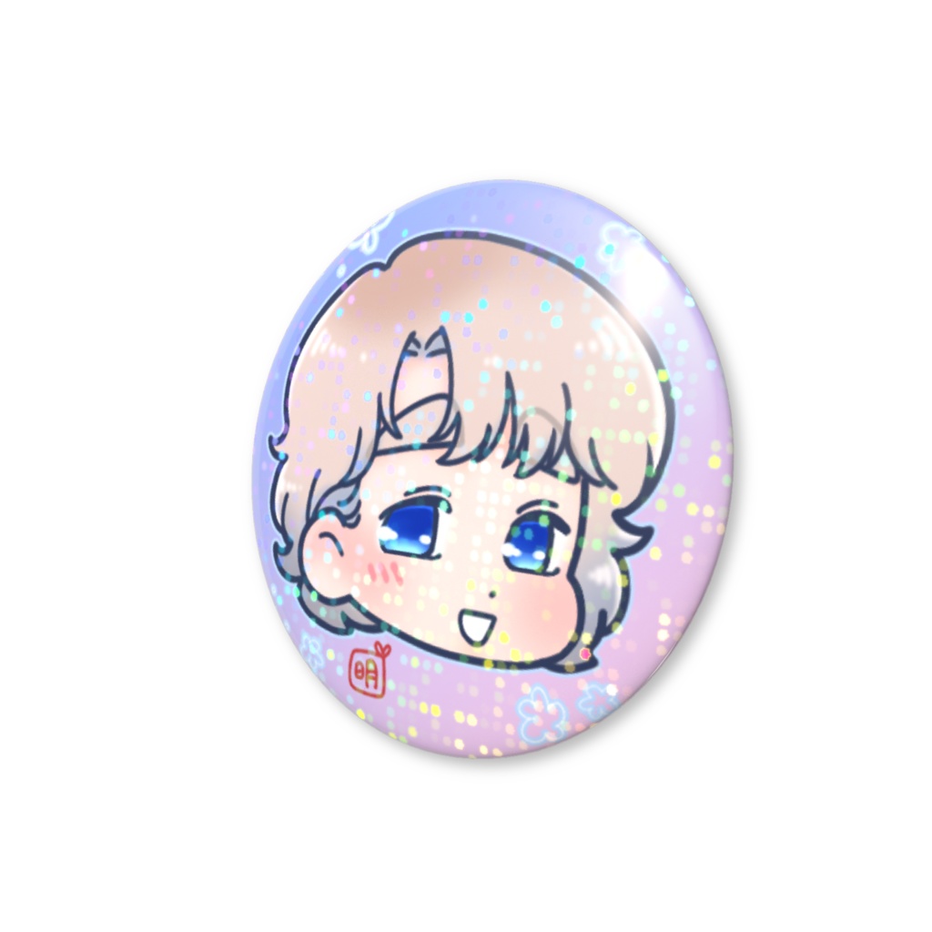 Aki’s farmers ホログラム缶バッジ