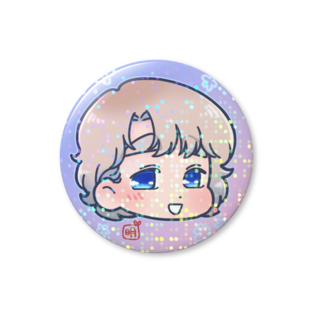 Aki’s farmers ホログラム缶バッジ